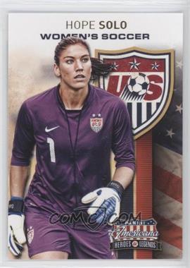 2012 Panini Americana Heroes & Legends - US Women's Soccer Team #11 - Hope Solo