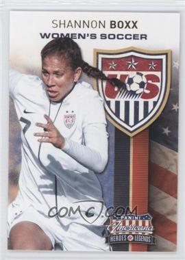 2012 Panini Americana Heroes & Legends - US Women's Soccer Team #19 - Shannon Boxx