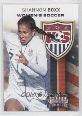 2012 Panini Americana Heroes & Legends - US Women's Soccer Team #19 - Shannon Boxx