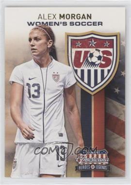 2012 Panini Americana Heroes & Legends - US Women's Soccer Team #2 - Alex Morgan