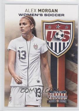 2012 Panini Americana Heroes & Legends - US Women's Soccer Team #2 - Alex Morgan