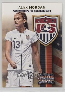 2012 Panini Americana Heroes & Legends - US Women's Soccer Team #2 - Alex Morgan