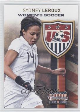 2012 Panini Americana Heroes & Legends - US Women's Soccer Team #21 - Sydney Leroux