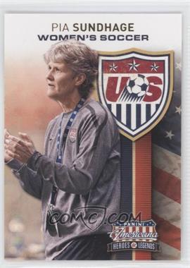 2012 Panini Americana Heroes & Legends - US Women's Soccer Team #3 - Pia Sundhage