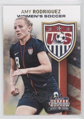 2012 Panini Americana Heroes & Legends - US Women's Soccer Team #5 - Amy Rodriguez