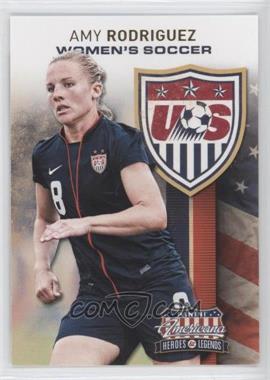 2012 Panini Americana Heroes & Legends - US Women's Soccer Team #5 - Amy Rodriguez