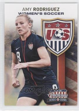 2012 Panini Americana Heroes & Legends - US Women's Soccer Team #5 - Amy Rodriguez