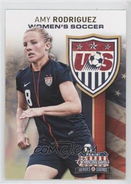 2012 Panini Americana Heroes & Legends - US Women's Soccer Team #5 - Amy Rodriguez