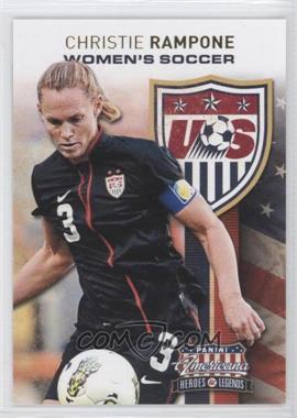 2012 Panini Americana Heroes & Legends - US Women's Soccer Team #8 - Christie Rampone