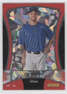 2012 Panini Black Friday - [Base] - Cracked Ice #18 - Josh Hamilton /25