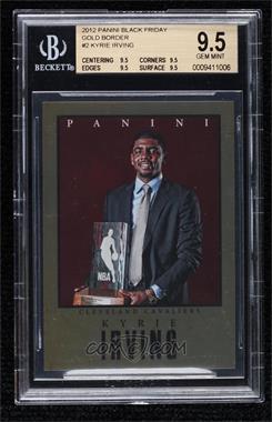 2012 Panini Black Friday - Elite Series #_KYIR - Kyrie Irving [BGS 9.5 GEM MINT]