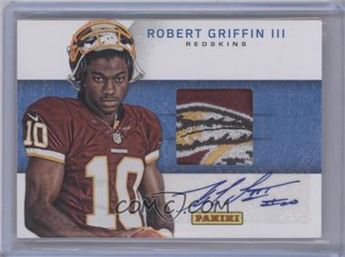 2012 Panini Black Friday - Rookie Hat Relics - Autographs #1 - Robert Griffin III