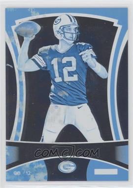 2012 Panini Black Friday - Thanksgiving Classic - Progressions Cyan #12 - Aaron Rodgers