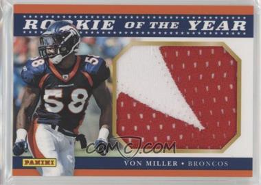 2012 Panini Father's Day - Rookie of the Year Materials #2 - Von Miller