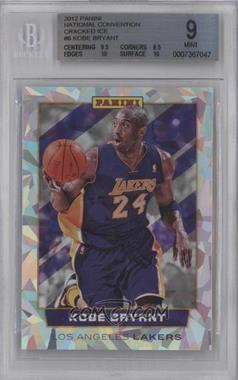 2012 Panini National Convention - [Base] - Cracked Ice #6 - Kobe Bryant /25 [BGS 9 MINT]