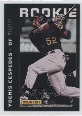 2012 Panini National Convention - [Base] #33 - Rookie - Yoenis Cespedes /499