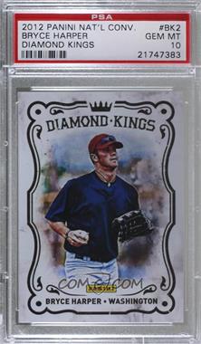 2012 Panini National Convention - Diamond Kings #BK2 - Bryce Harper [PSA 10 GEM MT]