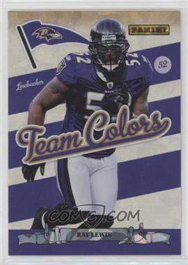 2012 Panini National Convention - Team Colors Baltimore - Cracked Ice #4 - Ray Lewis