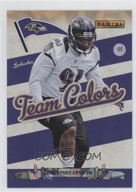 2012 Panini National Convention - Team Colors Baltimore - Cracked Ice #5 - Courtney Upshaw