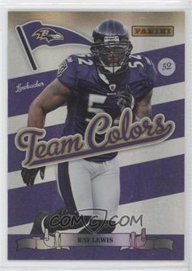 2012 Panini National Convention - Team Colors Baltimore - Holo #4 - Ray Lewis