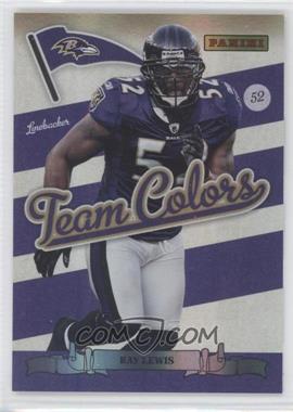 2012 Panini National Convention - Team Colors Baltimore - Holo #4 - Ray Lewis