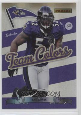 2012 Panini National Convention - Team Colors Baltimore - Holo #4 - Ray Lewis