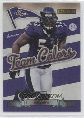 2012 Panini National Convention - Team Colors Baltimore - Holo #4 - Ray Lewis