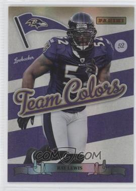 2012 Panini National Convention - Team Colors Baltimore - Holo #4 - Ray Lewis