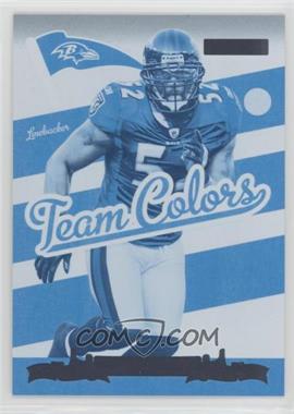 2012 Panini National Convention - Team Colors Baltimore - Progressions Cyan #4 - Ray Lewis