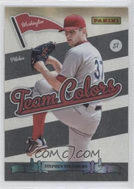 2012 Panini National Convention - Team Colors Washington DC - Holo #1 - Stephen Strasburg