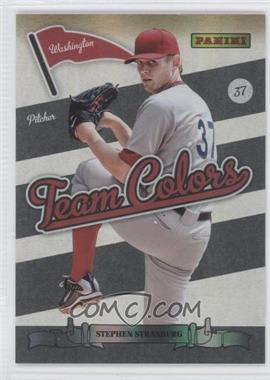 2012 Panini National Convention - Team Colors Washington DC - Holo #1 - Stephen Strasburg