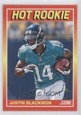 2012 Panini Toronto Fall Expo - Score Hot Rookies #10 - Justin Blackmon /399