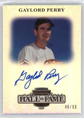 2012 Press Pass Legends Hall of Fame Edition - [Base] - Bronze #LG-GP - Gaylord Perry /99