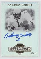 Anthony Carter #/75