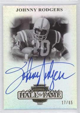 2012 Press Pass Legends Hall of Fame Edition - [Base] - Gold #LG-JR - Johnny Rodgers /65