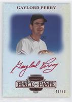 Gaylord Perry #/50