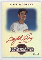 Gaylord Perry #/50