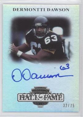 2012 Press Pass Legends Hall of Fame Edition - [Base] - Silver #LG-DD - Dermontti Dawson /75