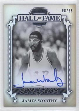 2012 Press Pass Legends Hall of Fame Edition - Champions - Blue #CH-JW - James Worthy /35