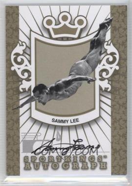 2012 Sportkings Series E - Autograph - Gold #A-SL1 - Sammy Lee /10