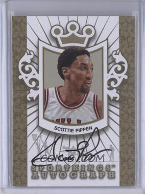 2012 Sportkings Series E - Autograph - Gold #A-SP2 - Scottie Pippen /10