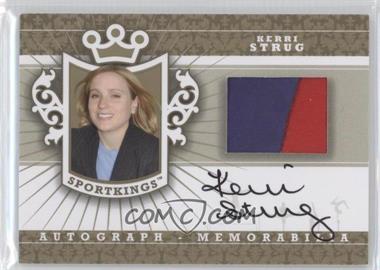 2012 Sportkings Series E - Autograph - Memorabilia - Gold #AM-KST3 - Kerri Strug /10