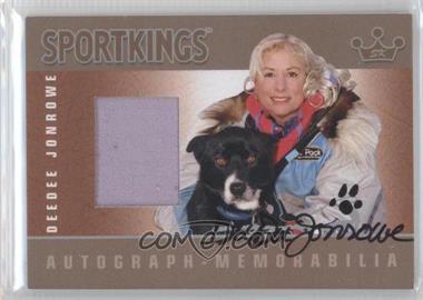 2012 Sportkings Series E - Autograph - Memorabilia - Silver #AM-DDJ3 - Deedee Jonrowe /40