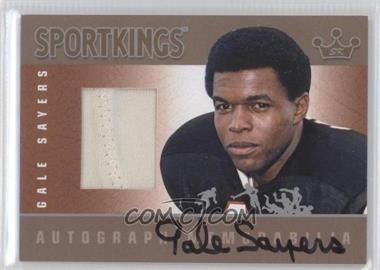 2012 Sportkings Series E - Autograph - Memorabilia - Silver #AM-GS2 - Gale Sayers /30