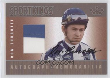 2012 Sportkings Series E - Autograph - Memorabilia - Silver #AM-RT1 - Ron Turcotte