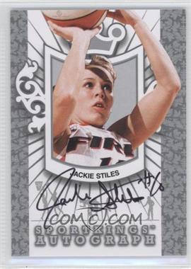 2012 Sportkings Series E - Autograph - Silver #A-JST1 - Jackie Stiles /50