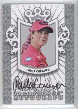 2012 Sportkings Series E - Autograph - Silver #A-PC2 - Paula Creamer /40