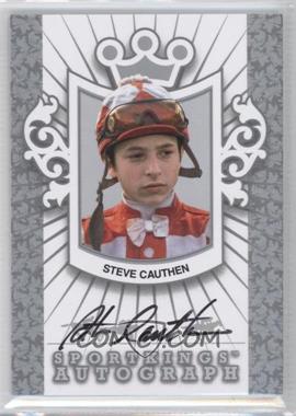 2012 Sportkings Series E - Autograph - Silver #A-SCA1 - Steve Cauthen /80