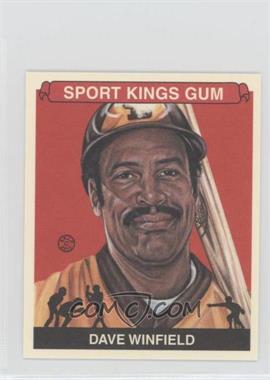 2012 Sportkings Series E - [Base] - Mini #217 - Dave Winfield