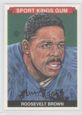 2012 Sportkings Series E - [Base] - Premium Back #232 - Roosevelt Brown